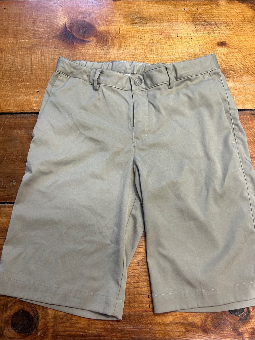 Boys Nike Classic Shorts in Khaki